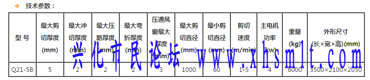 技术参数